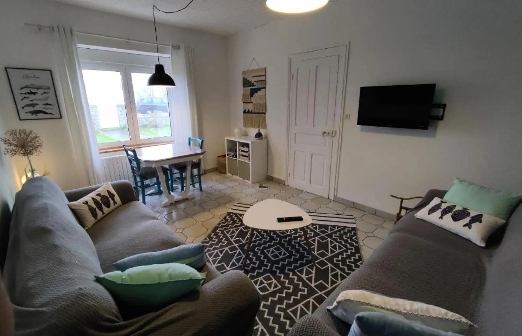 شقة Residence I22-Ile Grande - Les Mouettes Maison Vue Mer Jardin Et Parking Prive, Plage A Pied Mae-3734 بليمور-بودو